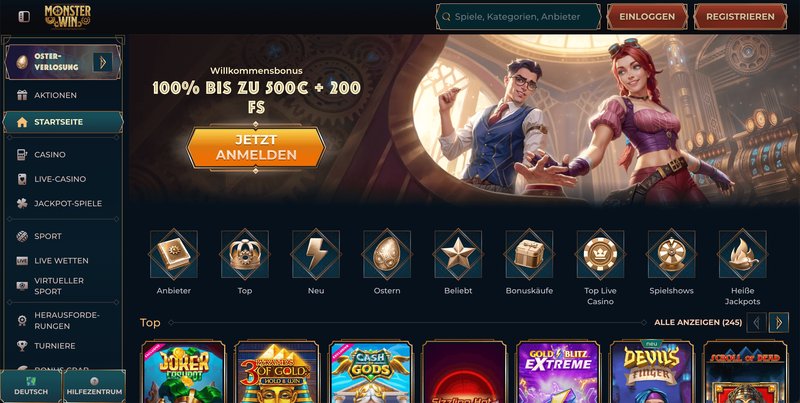 A look at monsterwin casino